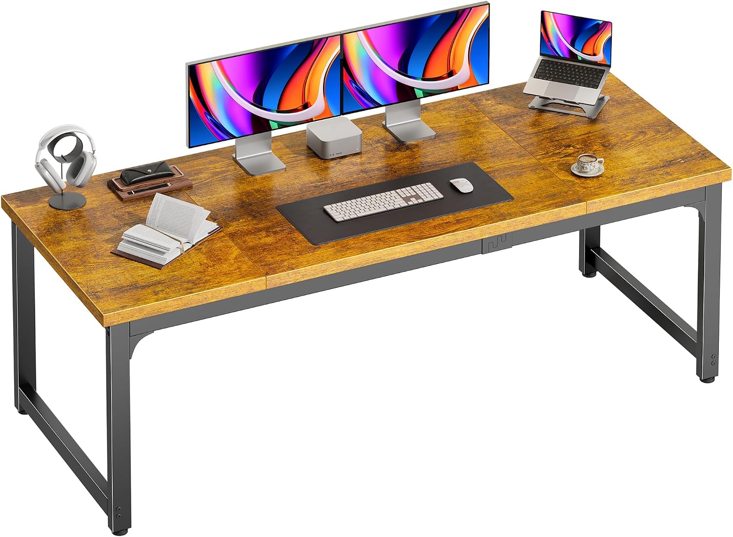 Retro Gaming Youtube - 63 x 24 Inch Computer Desk,