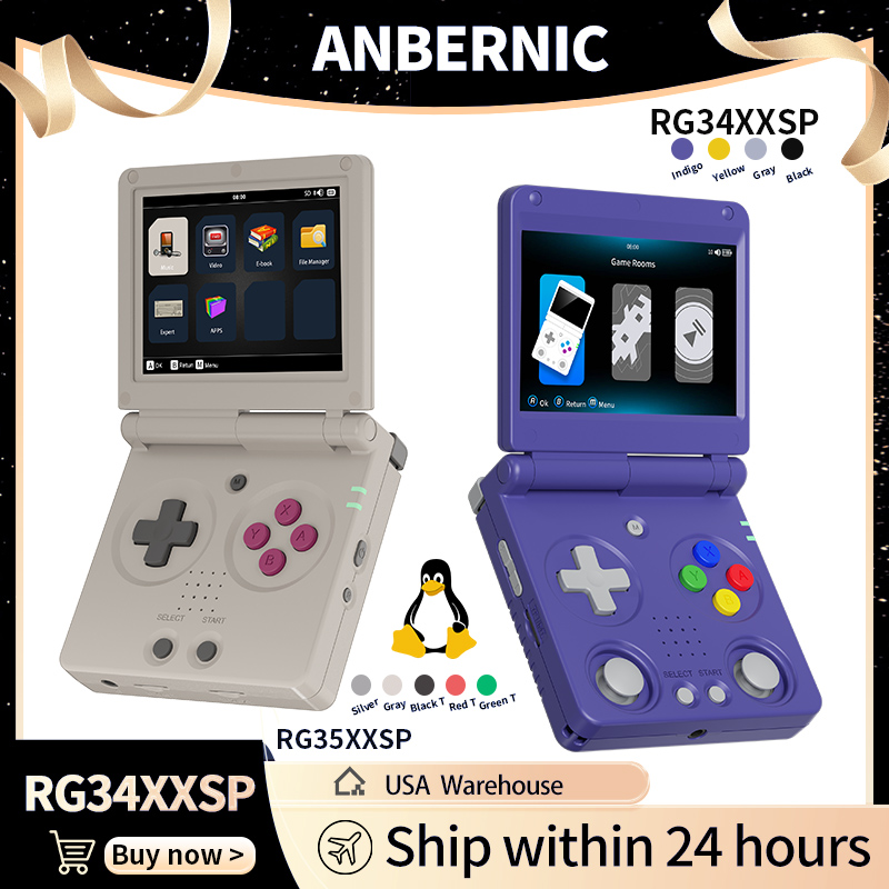 Anbernic RG34XXSP RG35XXSP Fli - огляд і ціна Retro Gaming Upscaler