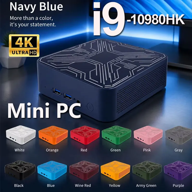 2026 Mini PC Core i9 10980HK W - огляд і ціна Retro Gaming Mini Pc