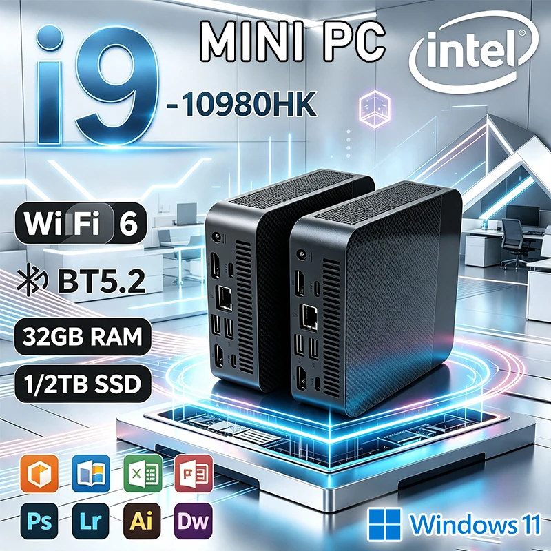 2026 Mini PC Windows 11 Pro Co - огляд і ціна Retro Gaming Mini Pc