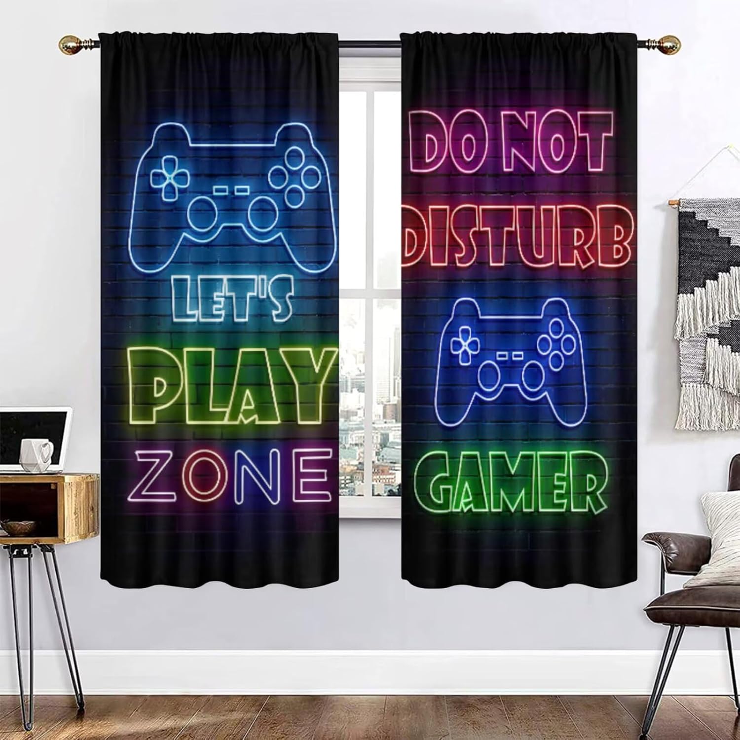 Gaming Gamer Curtain Curtains  - огляд і ціна Retro Gaming Youtube