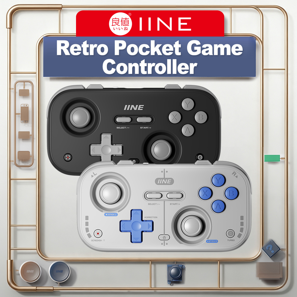 IINE Mini Controller Retro Poc - огляд і ціна Retro Gaming Mini Pc
