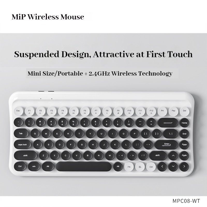 MIPOW 2.4G Wireless Keyboard R - огляд і ціна Retro Gaming Mini Pc