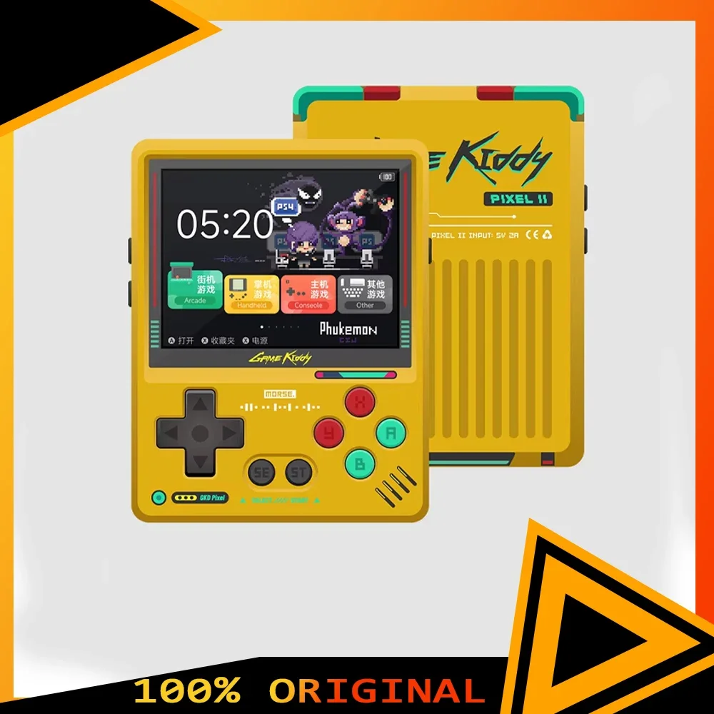 GKD Pixel 2 Handheld Game Cons - огляд і ціна Retro Gaming Mini Pc