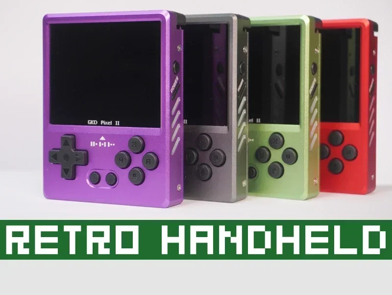GKD Pixel 2 Handheld Game Cons - огляд і ціна Retro Gaming Mini Pc