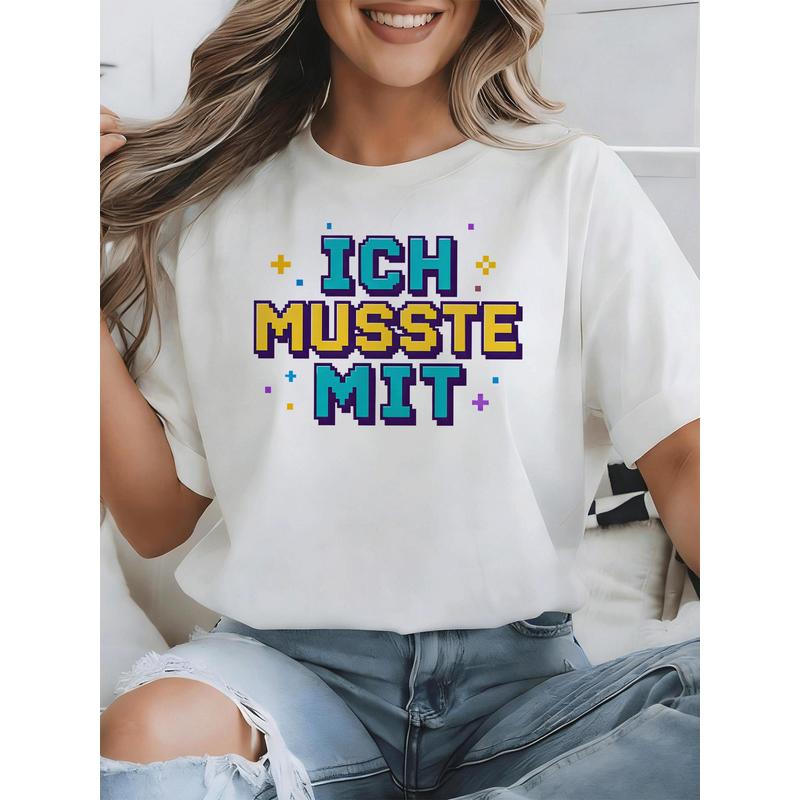 Ich Musste Mit German Meme T-S - огляд і ціна Retro Gaming Font