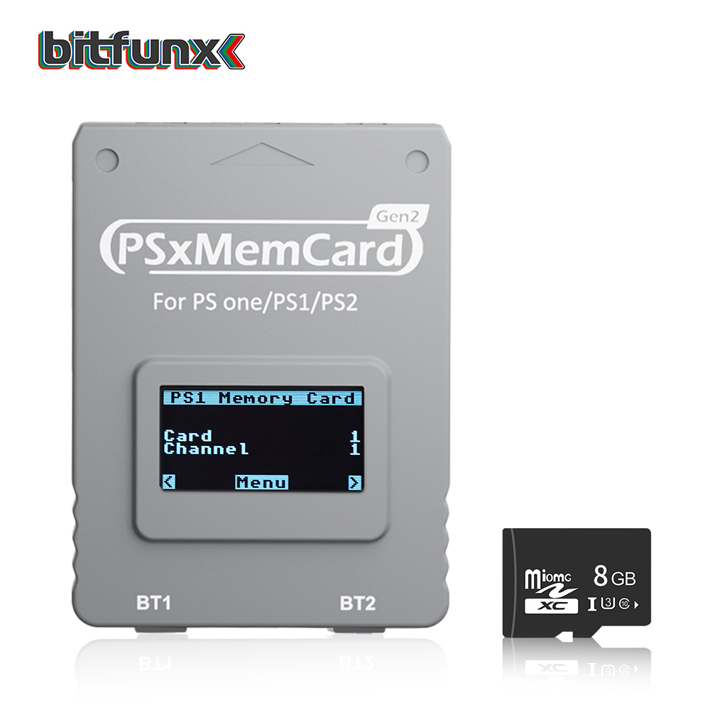 Bitfunx PSxMemCard Gen2 Store  - огляд і ціна Retro Gaming Upscaler