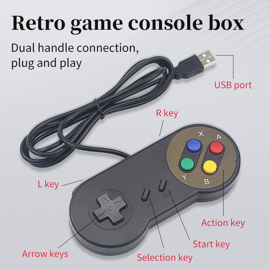 USB Gamepad Gaming Joystick Re - огляд і ціна Retro Gaming Tablet