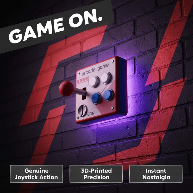 Retro Arcade Game Button Switc - огляд і ціна Retro Gaming Gadgets