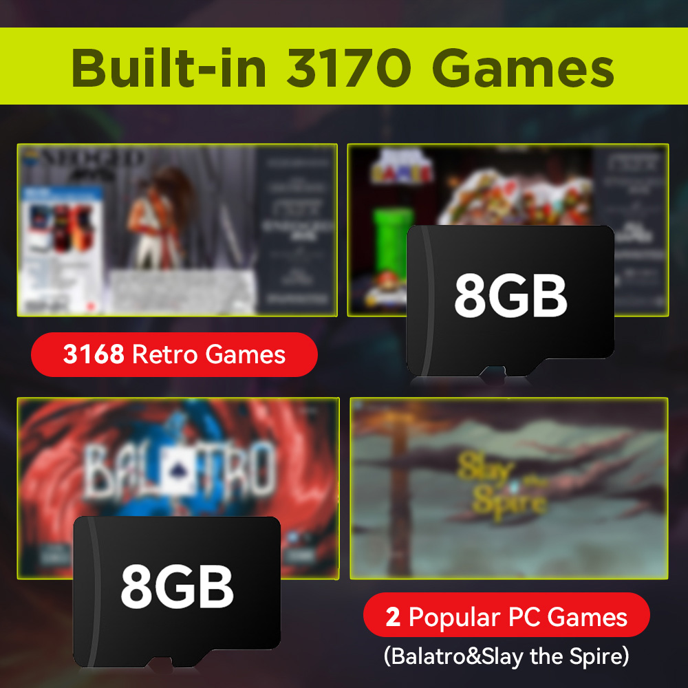 8GB Game TF Card with 3170 Ret - огляд і ціна Retro Gaming Mini Pc