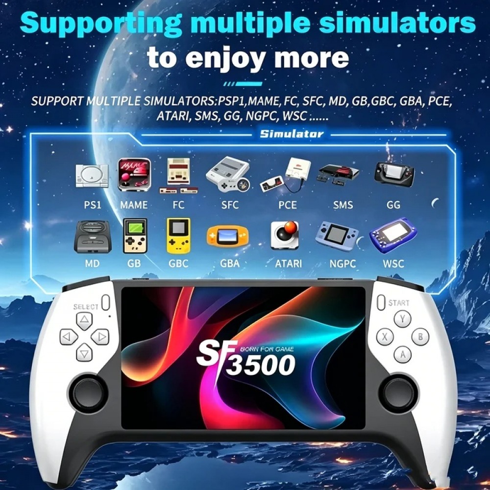 SF3500 5 inch Handheld Game Co - огляд і ціна Retro Gaming Gadgets